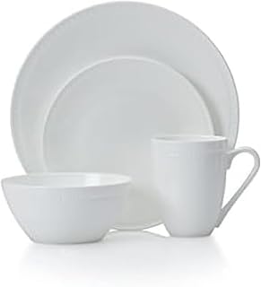 Mikasa 5224192 Loria 16-Piece Dinnerware Set, Service for 4