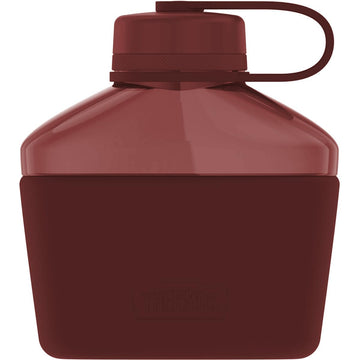 32 oz. Alta Hard Plastic Canteen w/Silicone Sleeve - Rosewood Red by THERMOS – 2.0 fluid_ounces, Plastic, Rosewood Red, Model TP4339