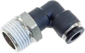 1/4in Vac Fitting Push To Connect 90 Degree