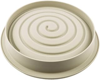 Silikomart 8051085259403 3D Mold Girotondo Cake Pan, Gray
