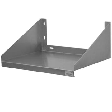 MS-24-24 24" x 24" Stainless Steel Microwave Shelf by Advance Tabco – Stainless Steel, Metallic, Model MS-24-24a