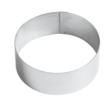 Mousse Ring up to 12 Inches by PADERNO – Diametro 12 cm, 2 liters, Edelstahl, Silver, Model 47532-12