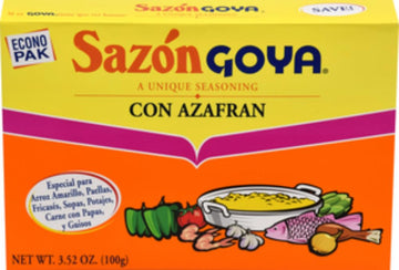 Sazon Azafran - 3.52 oz. box by Goya – 3.52 Ounce (Pack of 18), Pack of 18
