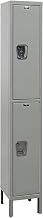 Maintenance-Free Quiet Locker, Height 78 in, Width 18 in, Color Dark Gray, Model# UY1888-2HG