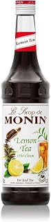 Monin Lemon Tea Concentrate, Crisp and Tart Lemon Flavor, Great for Well Balanced Lemon Iced Tea, Vegan, Non-GMO, Gluten-Free (750 ml)