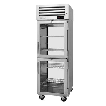 Pro Series Single Section Pass-Thru Heated Cabinet with Four Half Height Glass Doors by Turbo Air – Model PRO-26-2H-G-PT