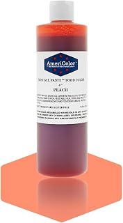 AmeriColor PEACH 13.5 Ounce Soft Gel Paste Food Color