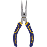 6 in. Long Nose Pliers by IRWIN – 6", Nickel Chromium Steel, Blue, Model 2078216
