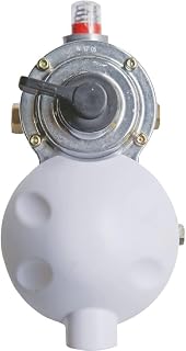 Mr. Heater F273846: Propane Auto-Changeover Two Stage Regulator - Replaces F273836 | Replaces F273836, for RVs with dual tank hook-up, two 1/4 in inverted flare inlets, 3/8 in female pipe outlet