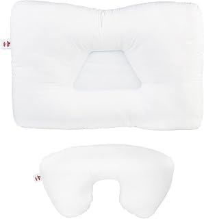 Core Products Tri-Core Cervical Support Pillow & Travel Core Combo, Standard Firm - Midsize