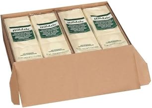 Hilldale White American Cheese, 120 Slices, 5 Pound Package, 4 per Case, Ready-to-Use, Commercial Grade