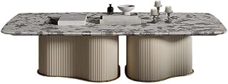 Coffee Table Coffee Table Light Luxury Marble Modern Furniture Side Center Mesa para Centro De Sala