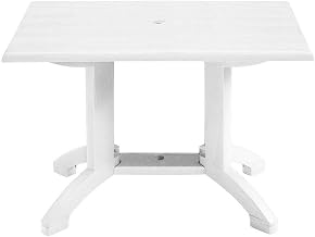 Grosfillex Atlanta 48"x32" Table in White