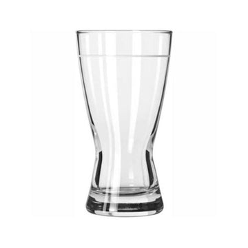 LIB181 - glassware Hourglass Pilsner Glass - 12 Ounce by Libbey – 12 Ounces, Glass, Transparent