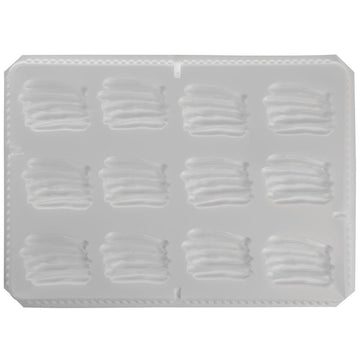 Culinary Puree White Polypropylene Green Bean Puree Mold - 17"L x 11"W by CULINARY PUREE INC – 17.0 liters, Polypropylene, White, Model GREEN BEANS