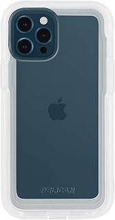 CASE-MATE PELICAN - Voyager Series - Case for iPhone 12 Pro Max (5G) - Military Drop Protection - Holster - 6.7 Inch - Clear