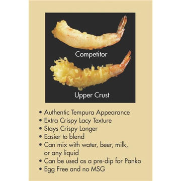 Gourmet Tempura Batter Mix by Upper Crust Enterprises – Commercial Grade