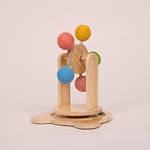 Armarkat The Complete Interactive Play Center: Pinewood Ferris Wheel Cat Toy