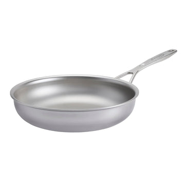 Industry 5 Nanotouch 9.5 Inch Fry Pan by Demeyere – 9.5-inch, 5-Ply Stainless Steel, Stainless Steel, Model 1034626