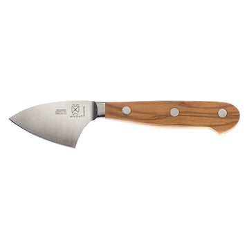 Renaissance Olive Wood Parmesan Cheese Knife by Mercer Culinary – 2.75-Inch Parmesan Cheese Knife, Stainless Steel, Olive Wood Handle, Model M23607OL