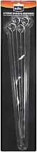 Mr. Bar-B-Q 02002Y 15-Inch Chrome BBQ Skewers, 4-Pieces