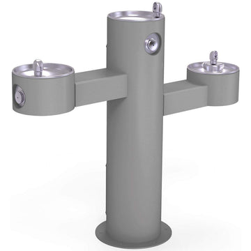 Barfree Triple Station Ftn by Elkay – Model LK4430FRKGRY