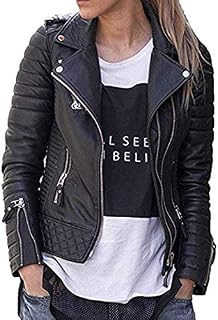 D DOLLY LAMB Lambskin Leather Moto Biker Jacket - Winter Wear