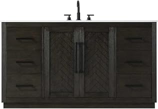 Chase Bathroom Vanity Chocolate Oak