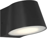 20390LEDDMG-BL/FST Ry - 34W 2 LED Outdoor Wall Mount-5.75 Inches Tall and 6.5 Inches Wide, Finish Color: Black