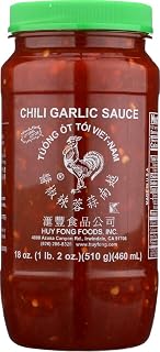 Huy Fong Sauce Chili Garlic,18 oz, 4 PackF