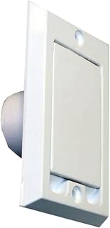 HAYDEN CANPLAS 791700W Plastic Square-Door Valve White