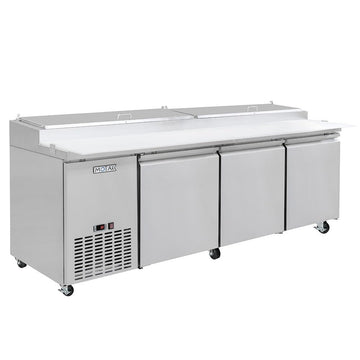 91 7/8" Pizza Prep Table w/Refrigerated Base by MOTAK – 96.46x37.01x45.67, In Description, Check Images, Model MPR-93-X