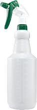 Plastic Spray Bottle, 28oz, 900ML | Dishwasher safe, BPA-free, Adjustable nozzle, Easy to grip