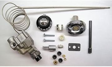 Robertshaw Gas Thermostat, 1/4 in Pipe,250 to 550 F 4350-127 - 1 Each