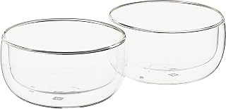ZWILLING Sorrento 2-pc Double-Wall Glass Bowl Set, 9.4-oz, 280ml