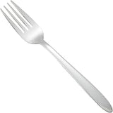 Winco 12-Piece Flute Dinner Fork Set, 18-0 Stainless Steel | Dishwasher safe, Restaurant service, Great for Main Courses or General Dining Use, Entrees, Salads, Pasta and Table Service