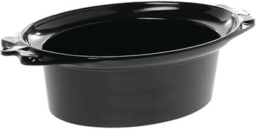Large Oval Serving Bowl Black Melamine- 20 1/2"L x 12 1/10"W x 6"H