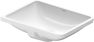 Duravit 0305490000 Starck 3 Undermount Vanity Basin, White Finish