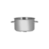 Stainless Steel 10.25 Quart Sauce Pot by PADERNO – 10.4 Quarts, 9.8 liters, Stainless Steel, Model 11007-28