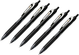 Zebra Technologies Zebra Sarasa Dry Gel Ink Pen Black (JJ31-BK), 0.5mm Fine, 5 pens per Pack (Japan Import)