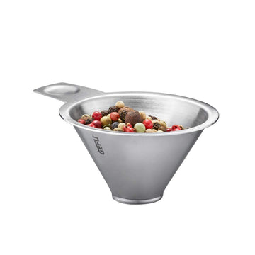 Condio Spice Funnel by GEFU – Stainless Steel, Silver, Model 34649