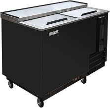 MBST-50-X 49 1/2" Forced Air Bottle Cooler - Holds (365) 12 oz Bottles, Lid Locks, 115v