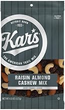 Kar's Raisin Almond Cashew Mix 4.5 ounce bags (Box of 12 bags)