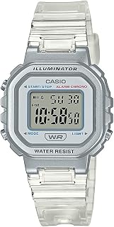 Casio LA20WH Series | Women's Digital Watch | Water Resistant | LED Light | Auto Calendar | Date Display | 1/100 SEC Stopwatch | Regular Time Keeping (HR, Min, SEC, PM, Date, Day) | 5 Yr Batt