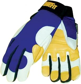 Tillman John 1495L Large Gold/Pearl True Fit Ultra Top Grain Goatskin Thinsulate Lined Cold Weather Gloves, English, 30.68 fl. oz, Plastic, 1 x 7.5 x 5, Tan/Blue, Large