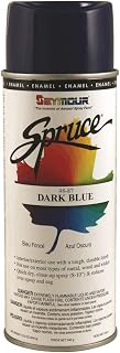 Seymour of Sycamore 98-87 16 oz Spruce General Use Enamels Spray Paint44; Gloss Dark Blue - Pack of 12