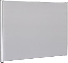 Lorell Panel System Partition Fabric Panel - 60" Width x 48" Height - Fabric, Steel - Gray - 1 Each