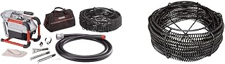 RIDGID 66497 K-60SP-SE Sectional Machine & 61630 A62 7/8' K60 Cable Kit