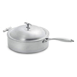 Cook Buffet Collection 4 Quart Induction Chafing Dish by Eastern Tabletop – 4 qt, Stainless Steel, Model 5914H
