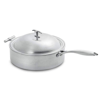 Cook Buffet Collection 4 Quart Induction Chafing Dish by Eastern Tabletop – 4 qt, Stainless Steel, Model 5914H